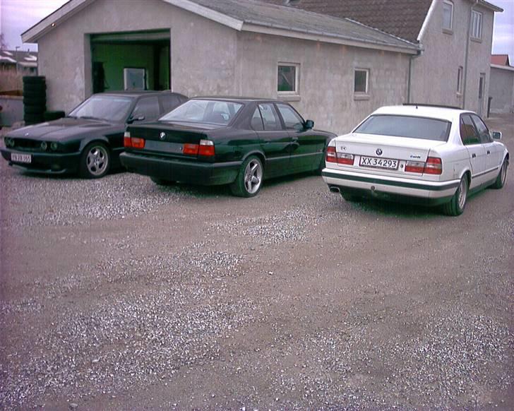 BMW e34 525/// 535      solgt - ja den sorte i midten er så den jeg kører i dag  billede 19