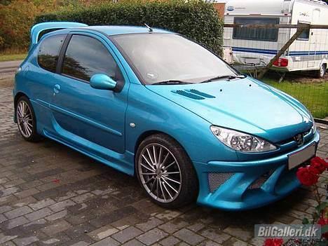 Peugeot 206 1,9 D *Solgt* billede 1