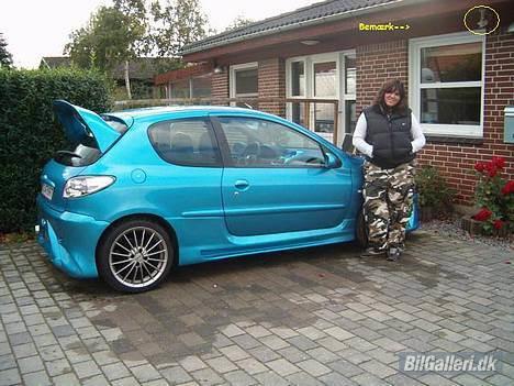 Peugeot 206 1,9 D *Solgt* billede 5