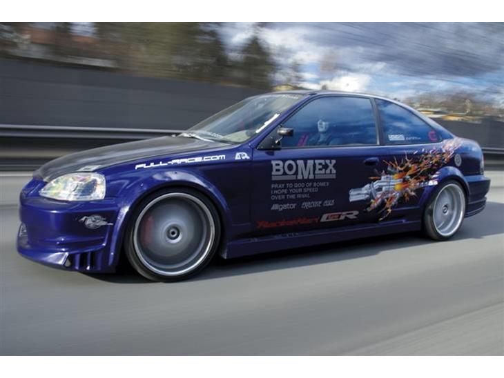 Honda Civic Si - Photoshoot for MAX POWER Norge... billede 1