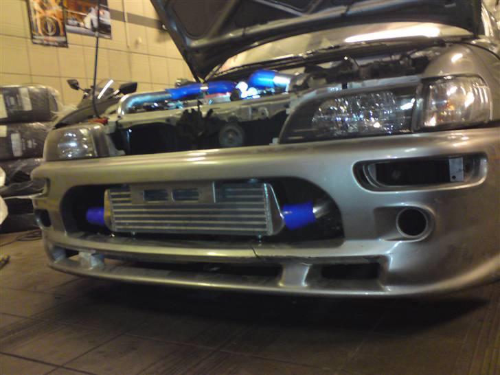 Toyota Corolla Supercharger solg - Nu med intercooler :P Ser nice ud :D billede 13