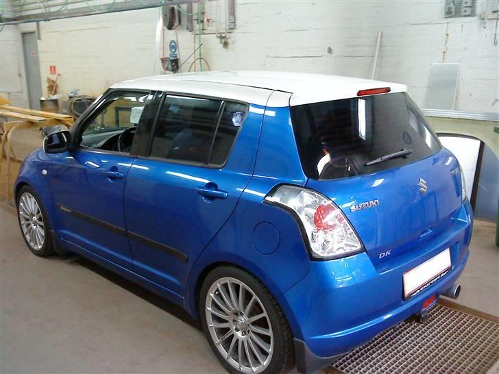 Suzuki Swift ( Cooper look ) SOLGT - Perlemor hvid tag billede 6