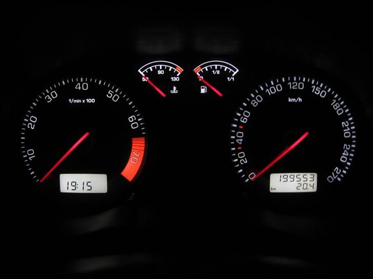 Skoda Octavia RS - Hvid speedo. billede 18