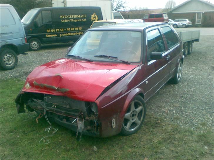 VW Golf 2 TOTALSKADET 22/02 billede 14