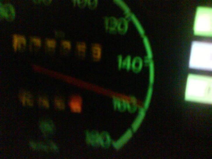 Skoda favorit. (Solgt) - her køre den så 160. tog kun en halv formiddag og en eftermiddag om at komme der op, og så var det enda med vinden i ryggen.. hehe :-) billede 9