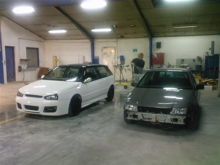 VW Golf 3  1.8 Black / White billede 8