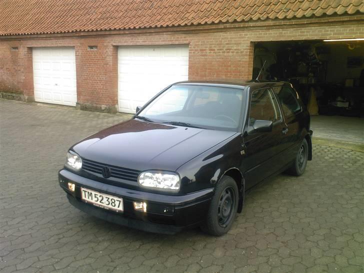 VW Golf 3  1.8 Black / White - Sådan det hele startede........ billede 12