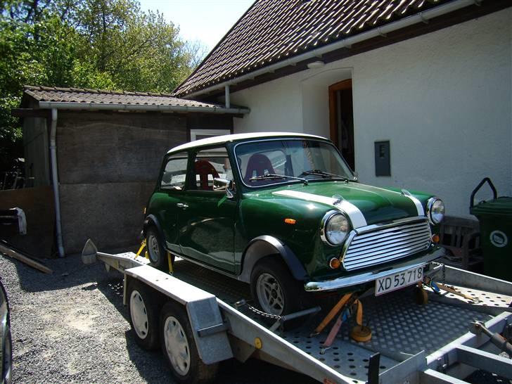 Austin-Morris Mascot - På vej til Türmer rally, lige efter den stod færdig. billede 3