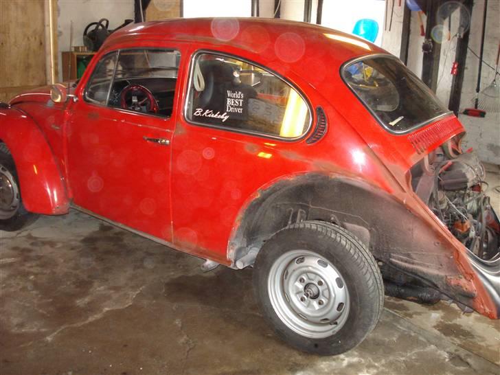 VW bobbel 1303 *SOLGT* - ja så er jeg igang med at gøre den klar til maler billede 14