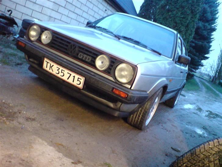 VW golf 2 gtd solgt - fin gtd kone vogn billede 1
