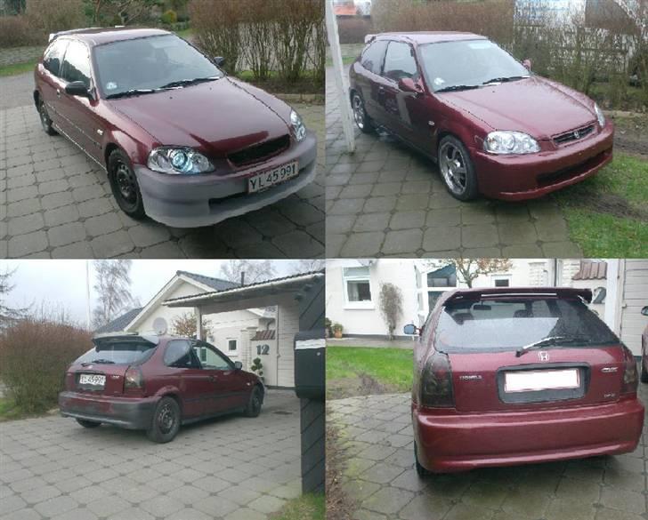 Honda civic [ Projekt ] Solgt - Her er et billede før og efter  billede 7
