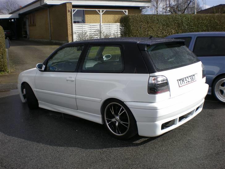 VW Golf 3  1.8 Black / White billede 15