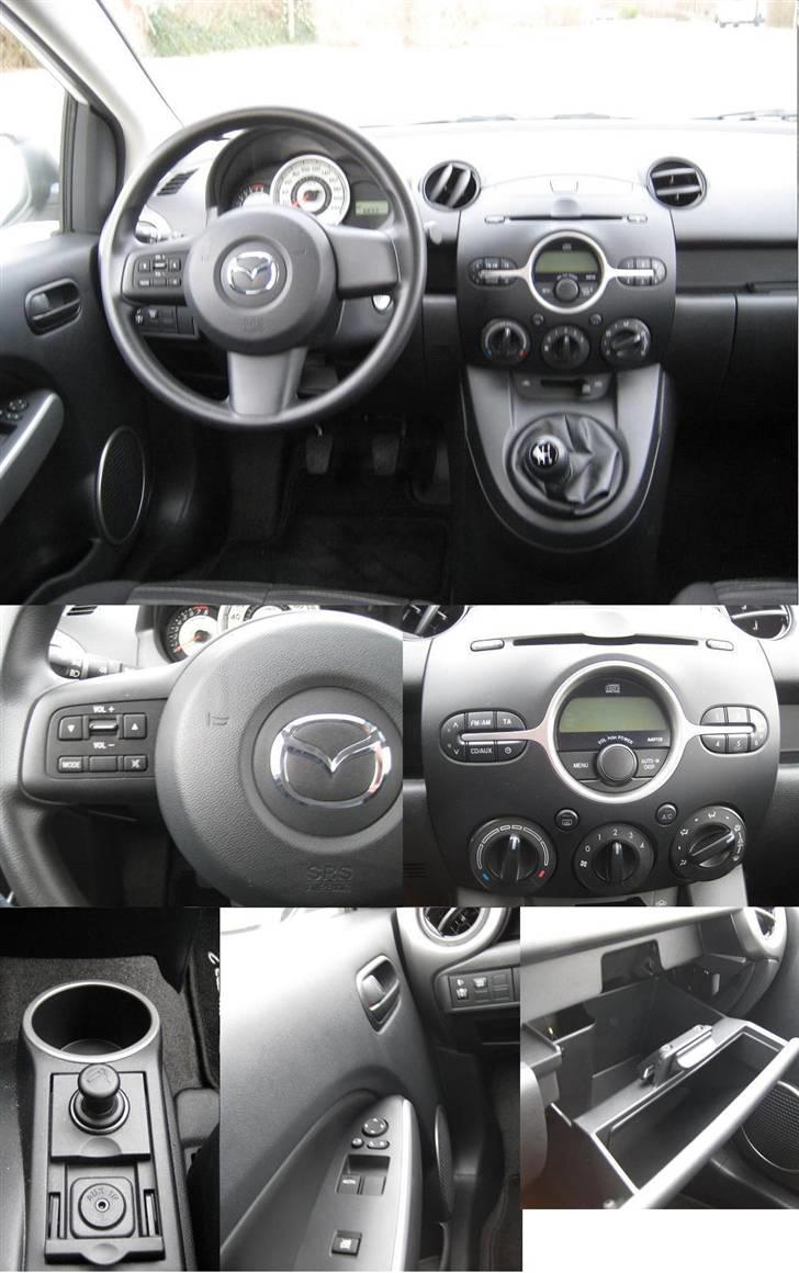 Mazda 2 Advance  - Lige et billede af interiørets dimser  billede 17