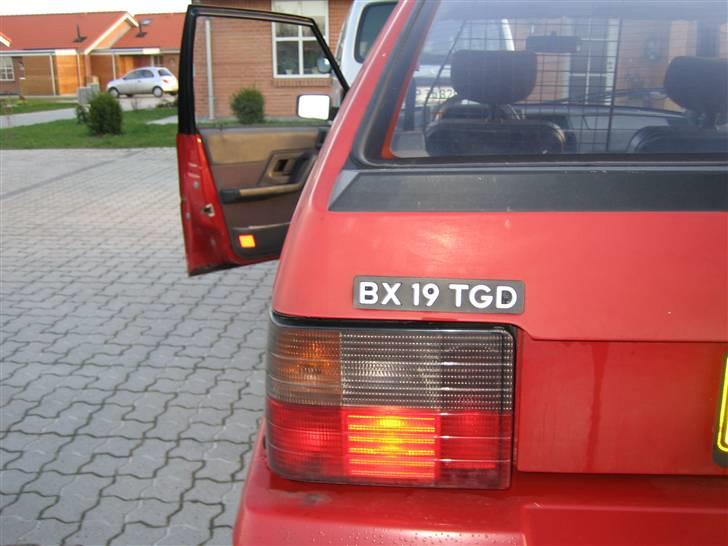 Citroën BX 1.9 TGD Van - BX TGD = keine udstyr billede 6