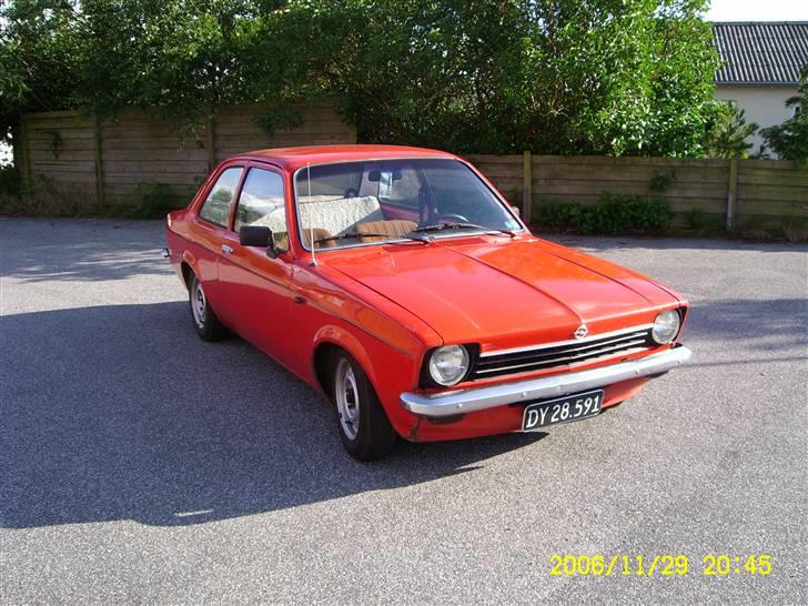 Opel kadett c - lige et billede inden den skulle laves klar til syn billede 5