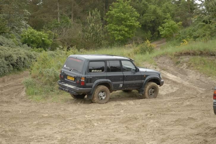 Toyota Landcruiser HDJ80 solgt - Hvorup øvelsesterræn billede 6