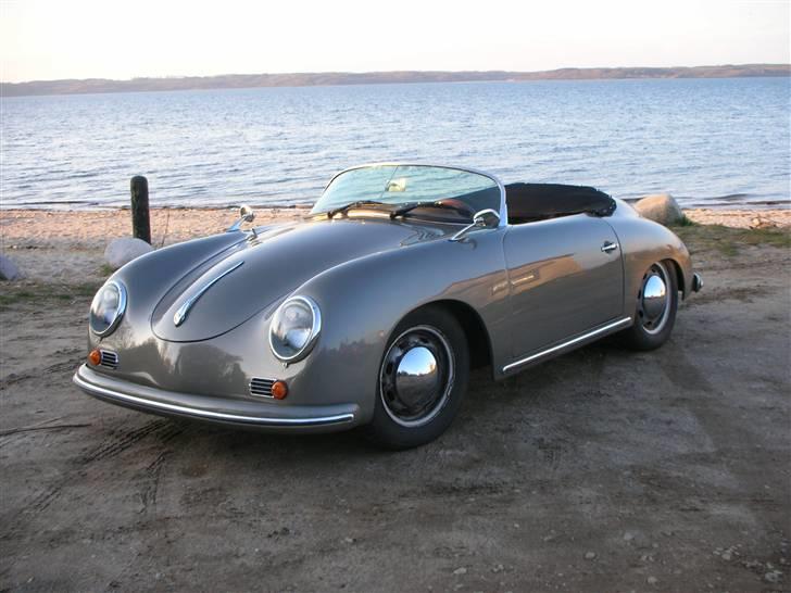 Porsche 356 speedster R - Bilen er færdig, men mangler lige et par andre fælge billede 1