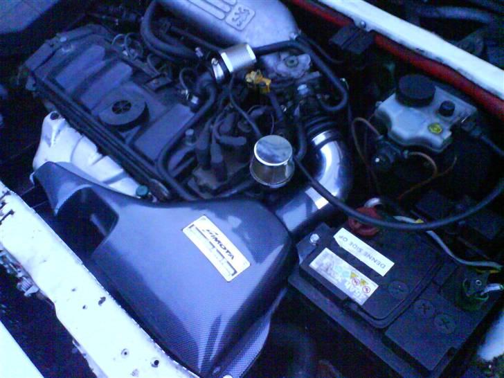 Peugeot 106 Rallye 1,6 - BYTTET - Det KAN lade sig gøre og få en cupindsugning i en 106 rallye ;D billede 17