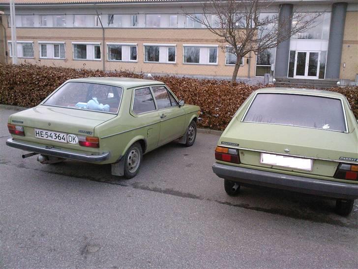VW Derby LS - DØD - RIP - Sammen med en Passat også fra 78... Se flere billeder i fotoalbum billede 9