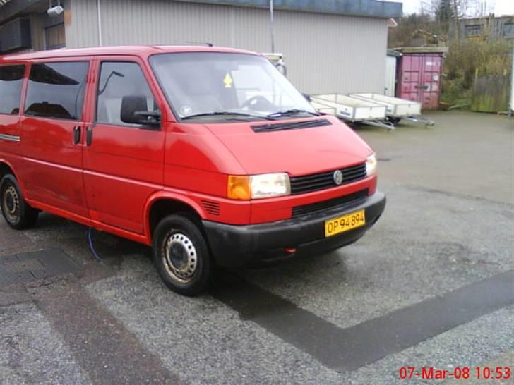 VW transporter tdi(stjålet ) - ny foto af den efter jeg har lavet rust og polert den.. billede 9
