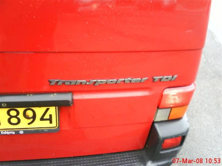 VW transporter tdi(stjålet ) - ny foto af den efter jeg har lavet rust og polert den.. billede 12