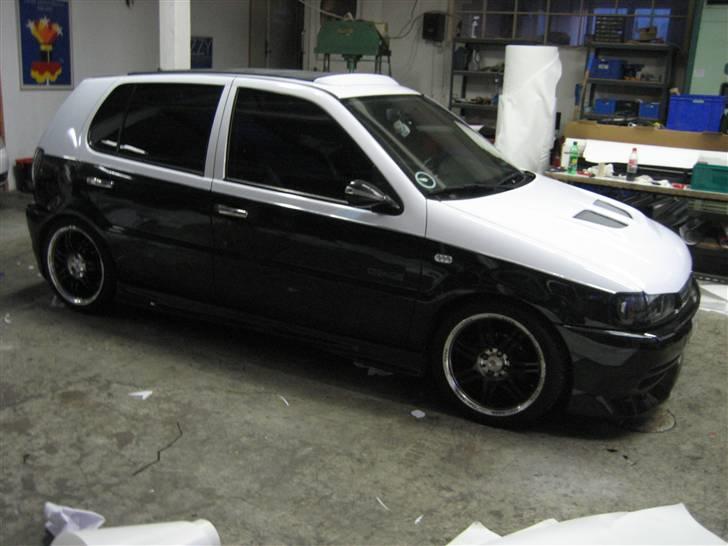 VW polo 6n open air (solgt) - nyt billede med hvid top, spiller sku godt sammen det sorte og hvide... billede 1