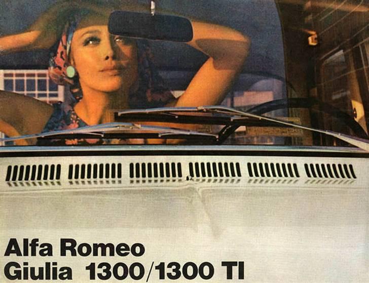 Alfa Romeo Giulia 1300 Super *SOLGT* - Godt nok ikke en 1300 Super, men en flot forside billede 8