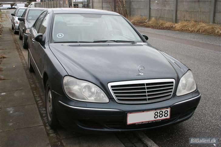Mercedes Benz S 320 CDI *SOLGT* - Før Kleemann stylingen og lakeringen... og med taxa pladen på billede 5