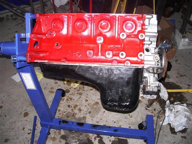 Opel GT - Motor under opbygning billede 5