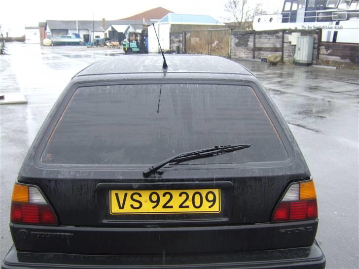 VW golf - efter jeg fik sat film på ruderne billede 3
