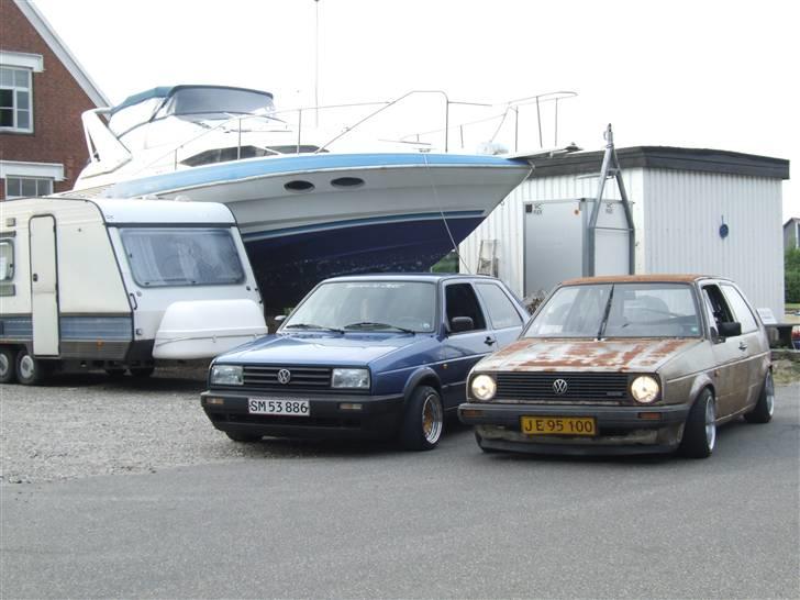VW golf - min gamle golf og kenneth  vogn billede 10