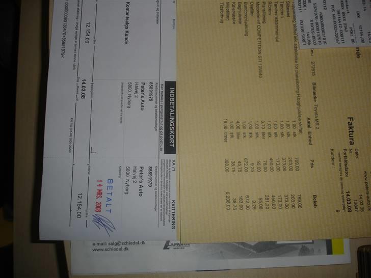 Toyota Mr2 1,6 16v  * Solgt * billede 14