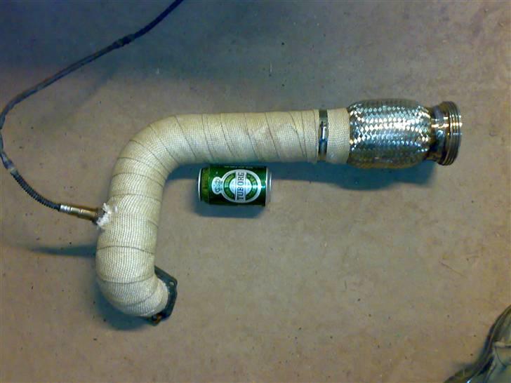 Nissan Sunny 2,0 GTi-(R) - 3" downpipe færdig. billede 17