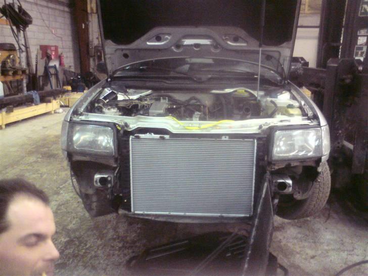 Audi 100 ... Solgt - Ny køler da den gamle blev utæt billede 14