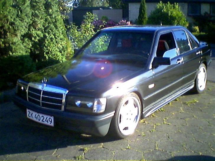 Mercedes Benz 190 d 2.5(bytte væk) - er stadigvæk under opbygning,men sådan den ser ud lige nu. billede 1