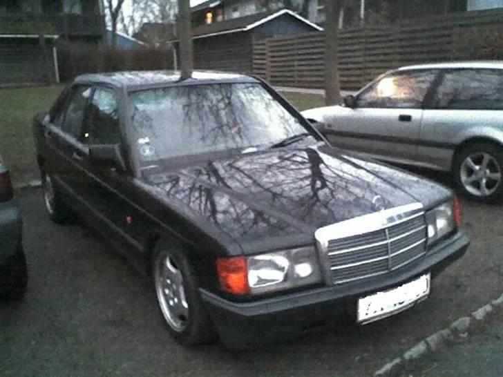 Mercedes Benz 190 d 2.5(bytte væk) - da jeg fik den.(før) billede 4