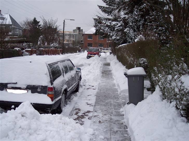 Volvo 940 - baghjuls træk og snevejr..! bedre bliver det ikke...! billede 7