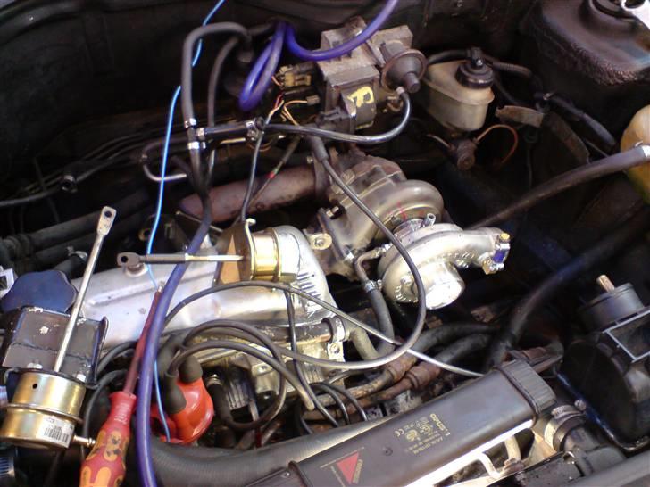 Renault 5 Turbo (solgt) (Jeppes) - Den nye Turbo Garrett T25 olie/vand kølet billede 10