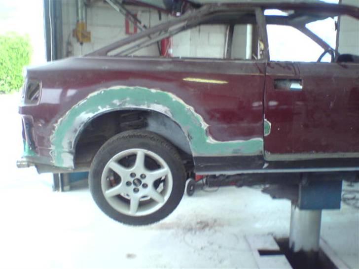 Toyota celica - der har jeg sat skærmkant i da jeg gik i krig med den store forvandling billede 21