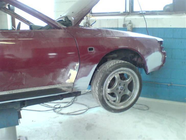 Toyota celica - der har jeg spartled huller til listerne ud  billede 22