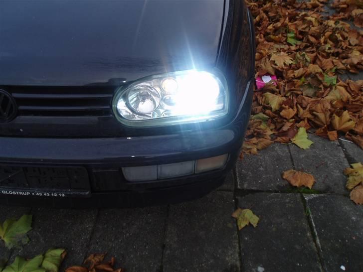 VW Golf 3 VRsex R28  - xenon 8000 k med golf 4 forlygter billede 16