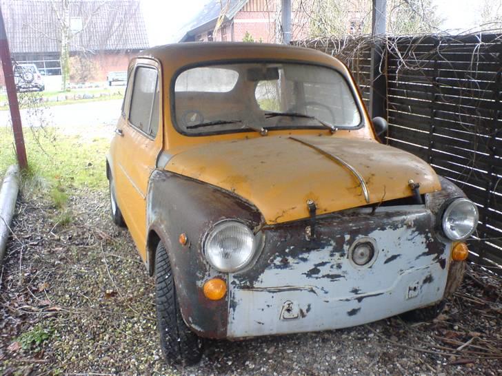 Fiat 600  - Ja den er helt vild køn billede 5