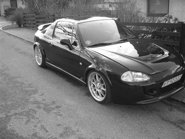 Honda DEL SOL  SOLGT - Nylakeret sort.. billede 8