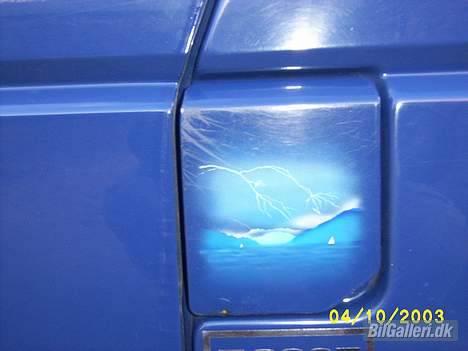 VW transporter t4 SOLGT - airbrus maleri billede 5