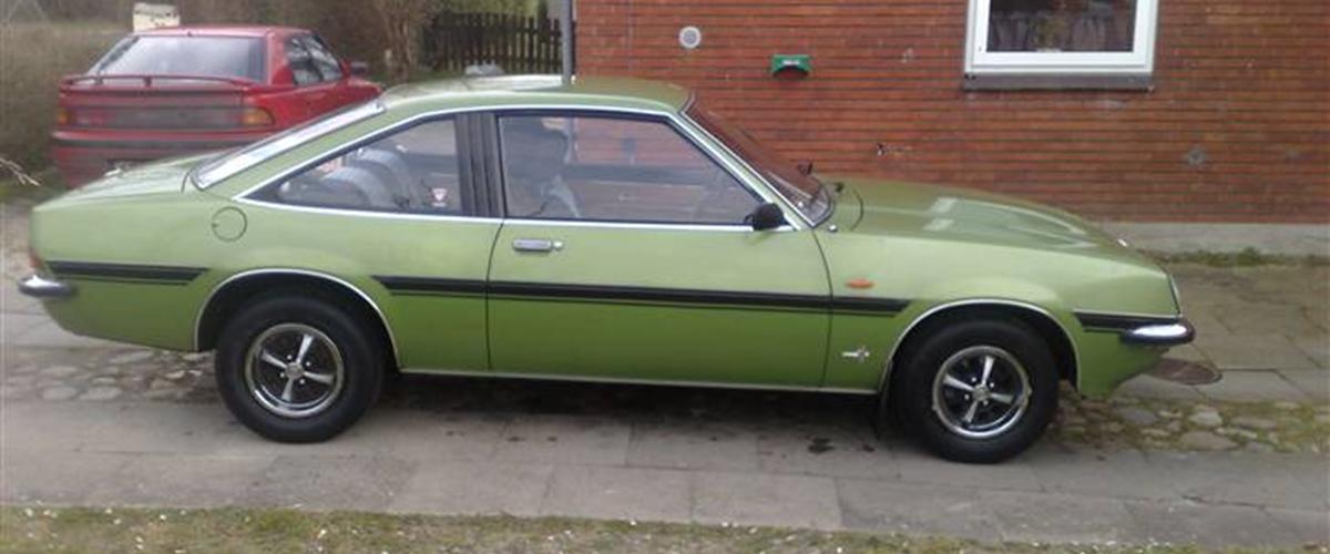 Opel MANTA B - 1976 - 100procent Original Og Aldrig...