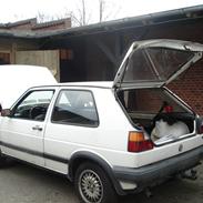 VW golf mk2 skrottet
