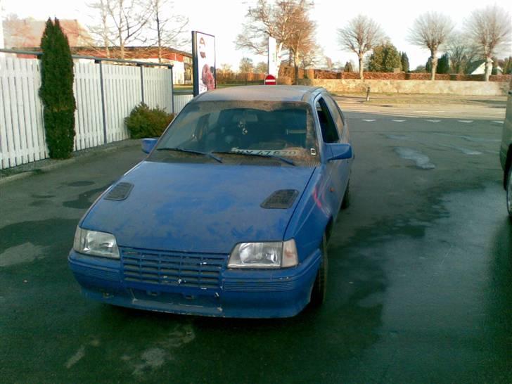 Opel Kadett ( solgt ) - sådan så den ud da vi fik liv i den !!! billede 12