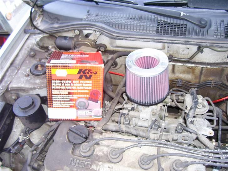 Nissan Sunny n14 sport  - k&n er en fantastisk opfindelse gav mig lige 5 hk:D billede 8