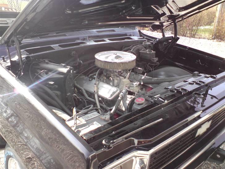 Chevrolet c10 454 bigblock - Motoren som den ser ud nu ( MEGET STØVET) billede 5