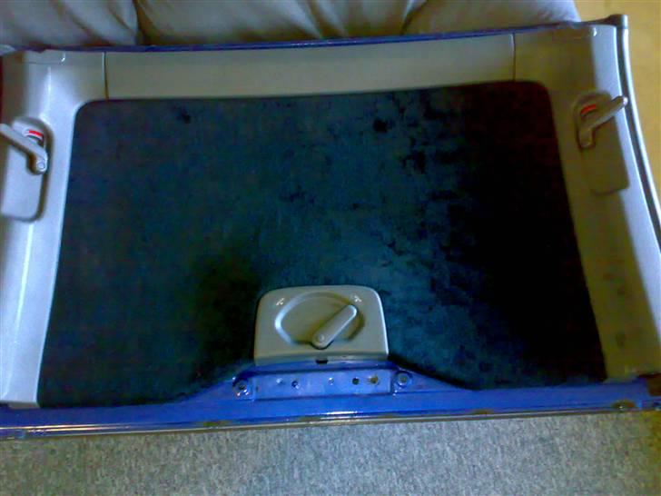 Honda Crx Del Sol - R.I.P - Sort velur himmel, mangler dog at få malet beklædningerne. billede 15